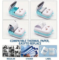 Pocket Inkless Mini Printer - Thermal Portable Bluetooth Wireless Mini Printer